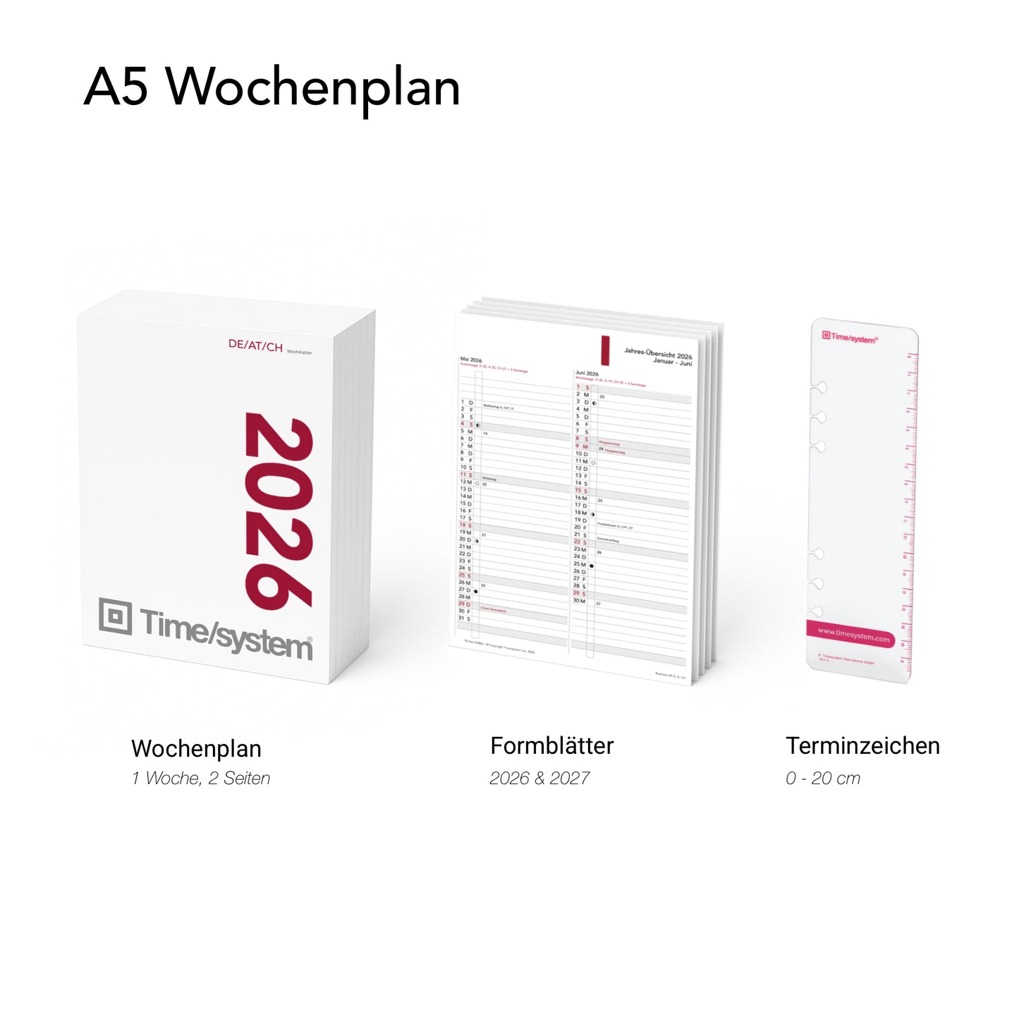 Business A5 Jahresinhalt 2026 AT Woche