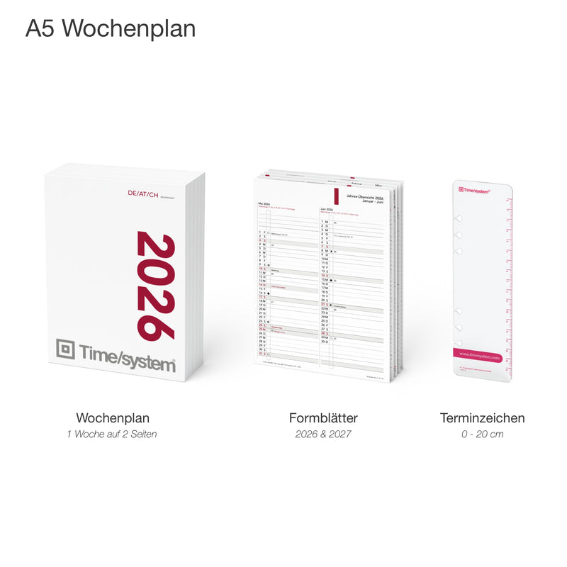 Business A5 Jahresinhalt 2026 DE Woche
