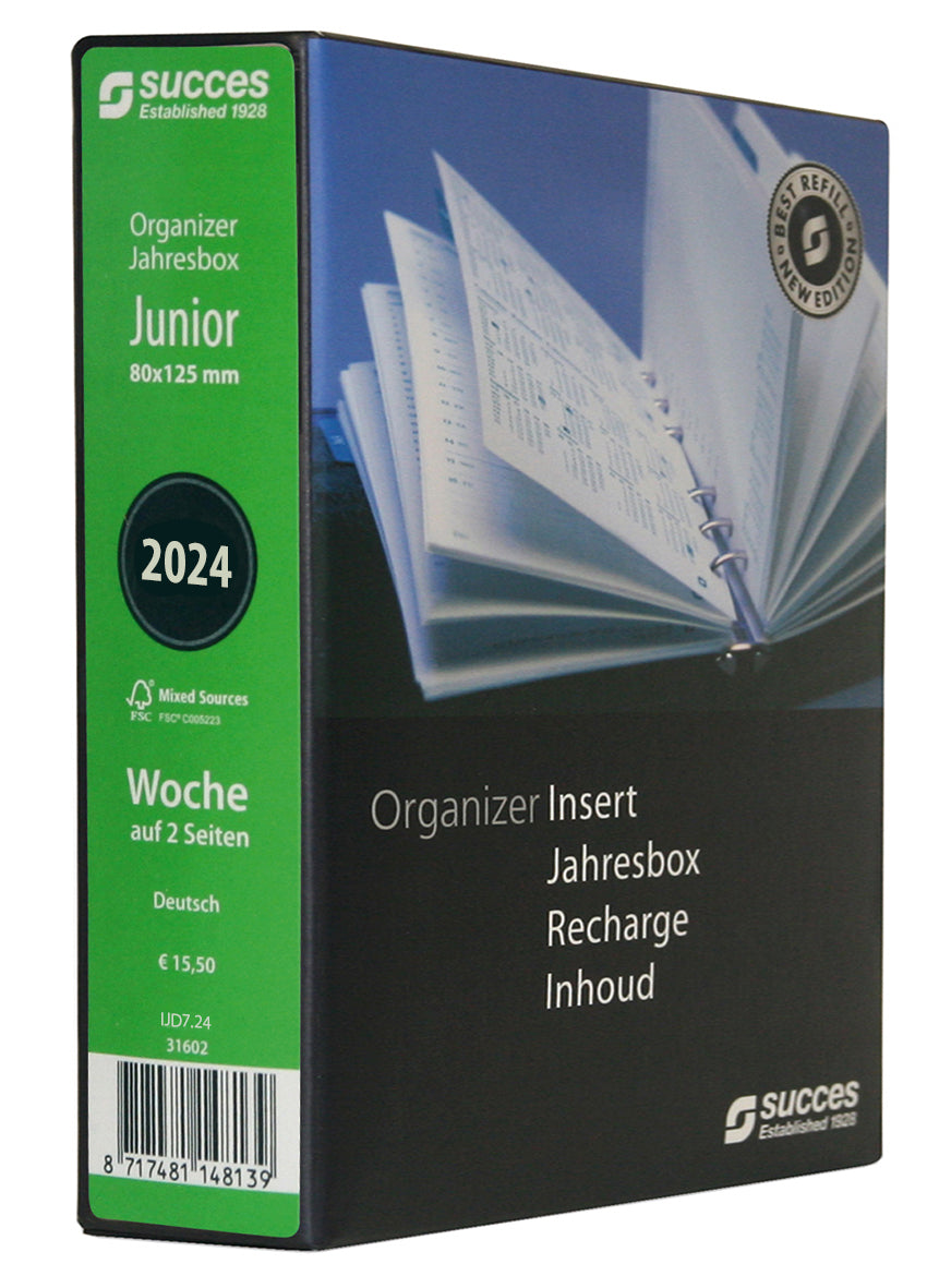 Succes Jahresbox Junior 7 Tage auf 2 Seiten Deutsch 2024